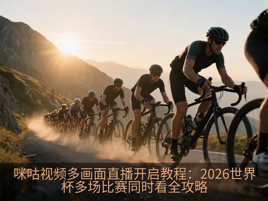 咪咕视频多画面直播开启教程：2026世界杯多场比赛同时看全攻略